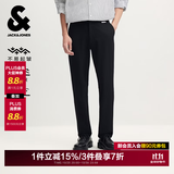 杰克·琼斯（JACK&JONES）男装秋季商务通勤长裤舒适新款抗皱易打理休闲裤锥形裤子品牌男裤 E40黑色 第二批 30 170