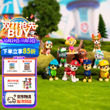 汪汪队立大功（PAW PATROL）玩具救援男孩女孩儿童生日礼物儿童10周年狗狗公仔摆件套装
