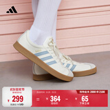 adidas「T头鞋」VL COURT 2.0复古休闲板鞋德训鞋阿迪达斯轻运动 汉玉白/蓝色/金色 (推荐女生买小半码)   39