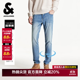 杰克·琼斯（JACK&JONES）男装夏季牛仔裤男弹力901修身裤子百搭男裤休闲男士牛仔裤四季款 牛仔蓝 第一批 33 180 W33/L32