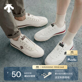 迪桑特（DESCENTE）【新色上市】男女CHRON TEMPO运动休闲薄底帆布鞋 D6231LSN25-男子-WT-白色 41