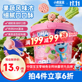 小鹿蓝蓝菠菠莓莓饼干宝宝儿童零食特添DHA藻油出游零食108g 3岁+