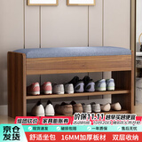 时黛家居（shidaijiaju）换鞋凳家用门口鞋柜一体坐凳置物架玄关入户穿鞋凳可坐式软包鞋架
