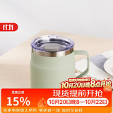 乐扣乐扣（LOCK&LOCK）遇见咖啡杯保温桌面杯男女情侣水杯子390ML薄荷绿LHC4218MIT