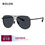 BOLON暴龙眼镜太阳镜偏光驾驶钓鱼防晒墨镜男蛤蟆镜送男友潮BL8122C12