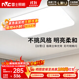 雷士（NVC）次日达吸顶灯客厅大灯简约奶油风LED照明灯饰卧室灯餐厅白雪1