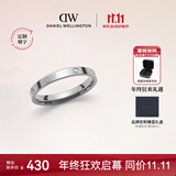 丹尼尔惠灵顿（DanielWellington）dw戒指男保价11.11星辰星光银戒指60号情侣款DW238送男友