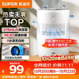 苏泊尔（SUPOR）加湿器无雾热卖轻音桌面大容量大雾量办公卧室家用无雾加湿器空调风扇伴侣33A