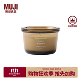 MUJI 香味蜡烛 香薰室内芳香 香氛  氛围感伴手礼 葡萄柚香味180g