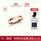 丹尼尔惠灵顿（DanielWellington）dw戒指女经典情侣戒指玫瑰金58号DW020生日礼物