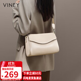 viney牛皮包包女包品牌斜挎枕头包轻奢单肩包生日礼物高级感送女友老婆
