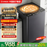 YANGZI（中国扬子集团）家电补贴20%  大容量波轮洗衣机全自动蓝光预约风干自清洁宿舍家用洗烘一体小型 25kg 洗烘一体【强力电机+10大程序】 波轮