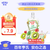 亨氏（Heinz）宝宝辅食 婴儿果泥 果汁泥 超金果泥营养苹果猕猴桃泥78g