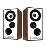 美声 英国美声700 770 发烧音箱HiFi级音响书架箱无源音箱高保真专业立体声家用 700 胡桃木 英国美声Mission