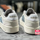 阿迪达斯（adidas）男鞋 2026秋季新款运动鞋舒适板鞋时尚潮流低帮耐磨透气休闲鞋 白蓝/时尚/新款/主推 42