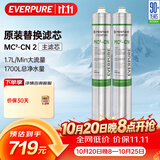 爱惠浦（Everpure）厨房餐饮用水过滤  净水器主滤芯 MC2-CN 两支装