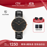 丹尼尔惠灵顿（DanielWellington）DW男士手表经典皮质简约时尚欧美石英腕表生日礼物送男友DW129