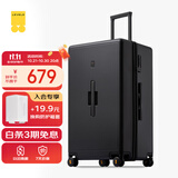 地平线8号（LEVEL8）行李箱 密码拉杆箱女男托运旅行PC箱28英寸大容量 旅行者系列黑色