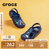 卡骆驰（CROCS）贝雅洞洞鞋男鞋女鞋轻便耐磨一脚蹬拖鞋休闲鞋百搭花园鞋|10126 深蓝-410(含智必星) 41 /42(260mm)