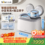 小熊（Bear）双桶内衣洗衣机波轮0.5KG全自动袜子内裤二合一专用双分区迷你洗XYJ-E04M6 以旧换新