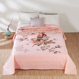 民光（MINGUANG） 民光中式床单国民床单全棉面料全线中式床单 金凤凰-桔 245*245cm