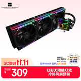 利民（thermalright）Frozen Infinity 360 BLACK 冰封无限 一体式水冷散热器 幻彩无限镜灯效 FI360 BLACK