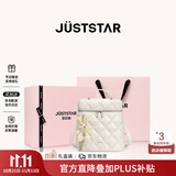 欧时纳（JUST STAR）祝绪丹同款双肩包女包2026新款包包旅游轻便双肩背包书包生日礼物