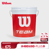 Wilson威尔胜无压力训练网球桶装72颗 WRT131200