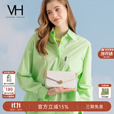 VANESSA HOGAN VH女包山茶花信封包轻奢老花链条小包单肩斜挎包生日礼物送女友