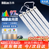 洛林（ROLin）led吸顶灯芯led灯条可替代灯管灯盘磁吸光源模组100w三色调光