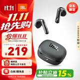 JBL T280TWS X3无线蓝牙耳机 半入耳式音乐通话降噪游戏耳麦超长续航适配2026最新款 礼物推荐 黑色