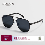 BOLON暴龙眼镜【经典畅销款】飞行员墨镜男太阳镜偏光驾驶镜防晒BL8068 【碳纤维镜腿-偏光】BL7199D11 哑黑框+暗黑水银镀膜片