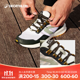 迪卡侬（DECATHLON）运动鞋男鞋春季透气休闲防滑耐磨鞋子轻便减震跑步鞋网面鞋RUNS 熊猫色/象牙白 40