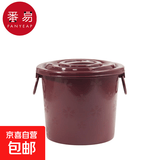 家用便携茶渣桶专用垃圾袋抽绳茶渣袋手提式 茶渣桶大号