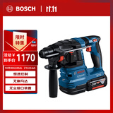 博世（BOSCH）电锤电钻冲击钻吸尘充电式多功能18V锂电无刷GBH 185-LI单电