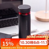 乐扣乐扣（LOCK&LOCK）菲特旋转盖轻量杯保温杯学生商务水杯450ml黑红 LHC4131BKR