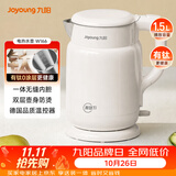 九阳（Joyoung）热水壶烧水壶电热水壶 双层防烫有钛内胆 家用1.5L大容量电热水壶 K15FD-W166