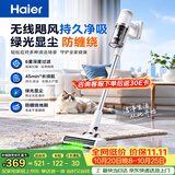 海尔（Haier）26年新款吸尘器轻量车载桌面随手吸手持吸猫毛神器家用绿光显尘便携大吸力强力防缠绕一键价保SC02