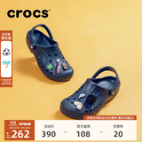 CROCS卡骆驰贝雅洞洞鞋轻便百搭男鞋一脚蹬洞洞鞋女拖鞋休闲鞋|10126 深蓝-410(含智必星) 41 /42(260mm)