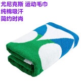 尤尼克斯（YONEX）运动毛巾羽毛球乒乓球跑步健身房擦汗纯棉吸汗毛巾浴巾  AC1214 AC1213蓝绿（40x100cm）