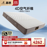慕思（de RUCCI）雅典娜 椰棕床垫1.5米椰棕榈床垫子家具垫子慕斯双人舒适偏硬床垫 护脊款[4D材质]适中-MCW1-121 1.8米*2米