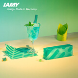 LAMY凌美钢笔礼盒 【毕业礼物】Safari狩猎系列Candy糖果1代墨水笔德国官方大学生送礼签字笔节日送礼 Candy-薄荷绿墨水笔 0.5mm