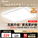雷士（NVC）J.Well京东严选吸顶灯客厅大主灯卧室灯具高端新款全光谱大白Pro