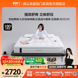 喜临门工学Fit进口乳胶软垫环保硬垫七区独袋轻音弹簧床垫席梦思 工学Fit(飞跃尊享3.0）1.5*1.9米-厚25cm