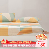 百丽丝水星家纺出品全棉床笠纯棉床单床笠罩单件全包床笠床垫保护套