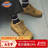 Dickies男士板鞋休闲鞋男鞋透气低帮平底鞋子 17C黄棕-升级款 41(男款)