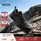 爱步（ECCO）户外登山鞋男 抓地耐磨缓震徒步鞋男鞋运动鞋 奥途824254 黑色82425451052 39 （尺码偏大，建议拍小一码）