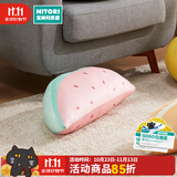 NITORI宜得利家居 舒柔抱枕靠枕毛绒靠垫沙发抱枕包子香蕉饺子 西瓜