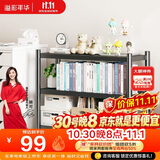 溢彩年华厨房置物架落地收纳架可移动货架架储物架三层【50*40*80cm】6631