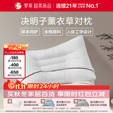 罗莱家纺 枕头颈椎枕 决明子花草对枕成人枕可机洗 45*71*10cm